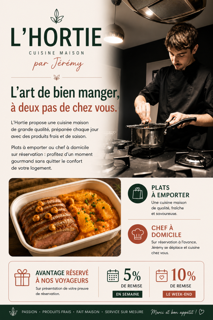 L'Hortie Restaurant Traiteur Vic le Comte